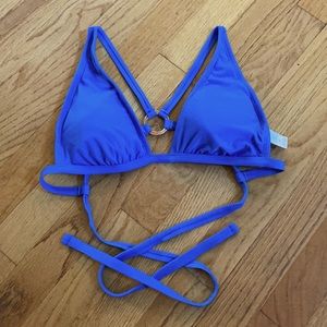 Blue Xhilaration bikini top